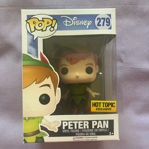 Funko Pop! Disney Peter Pan 279 Hot Topic Exclusive
